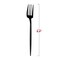 Solid Black Moderno Disposable Plastic Dinner Forks (480 Forks)